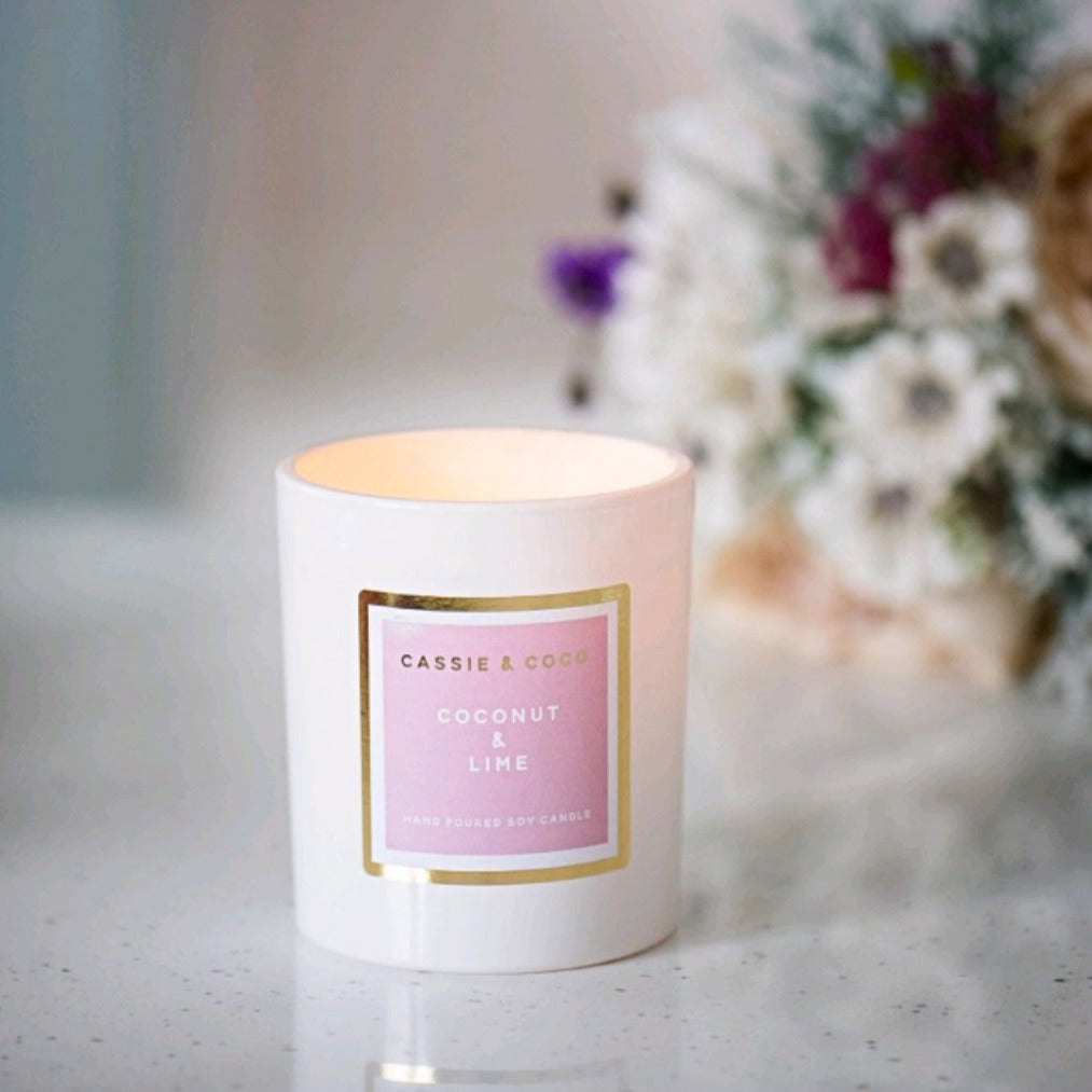Coconut & Lime Soy Candle