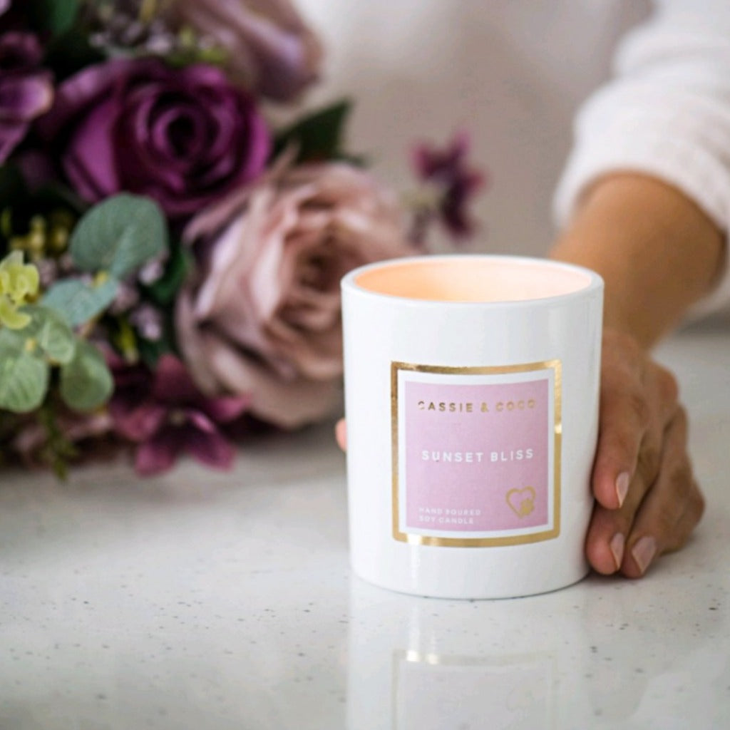 Sunset Bliss Soy Candle