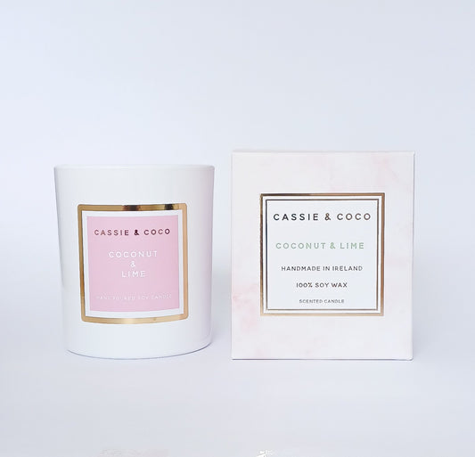 Coconut & Lime Soy Candle