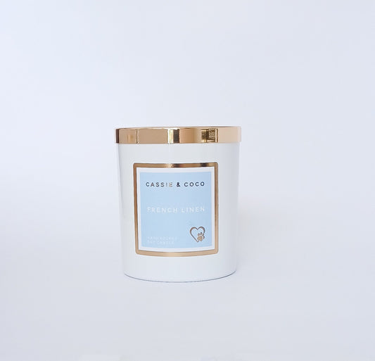 French Linen Soy Wax Candle