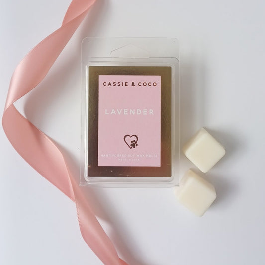 Black Amber & Lavender Wax Melt