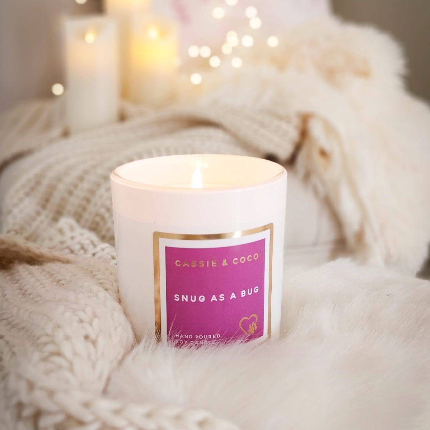 Snug As a Bug Soy Wax Candle