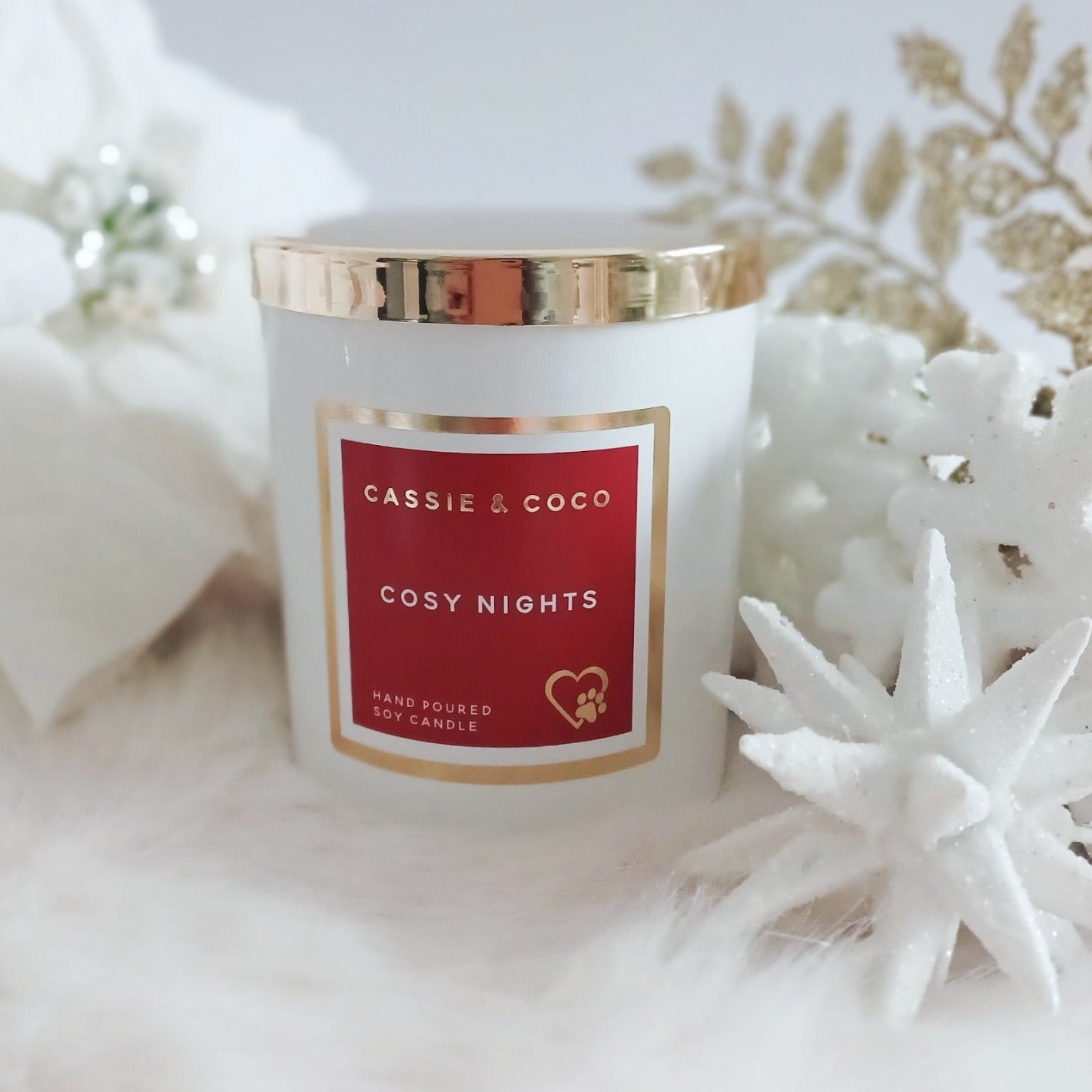 Cosy Nights Soy Candle Cassie and Coco Candles